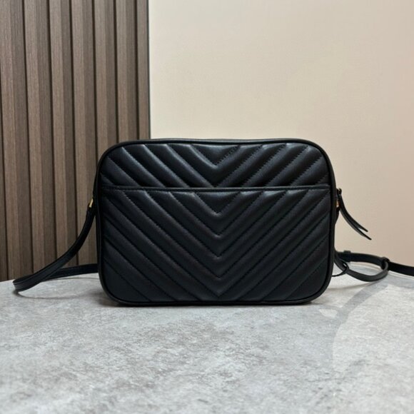 Yves Saint Laurent Lou Camera Bag BLACK - Picture 3 of 9